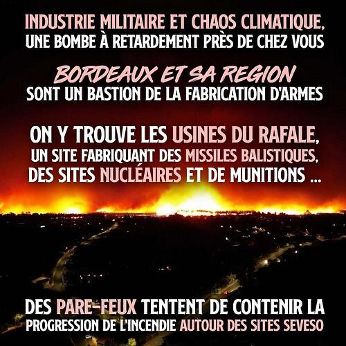 L'incendie qui ravage la Gironde se rapproche de Bordeaux
