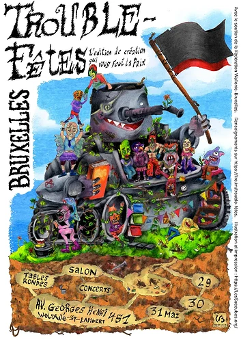 TROUBLE-FÊTESAffiche